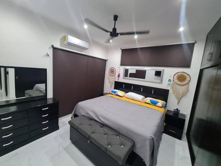 Casa Paloma 2 En Segunda Planta Cerca De Aeropuerto Y Centro Comercial Chetumal Ngoại thất bức ảnh